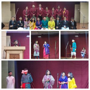 The students from Department of Humanities performed a Two Act Play, Hayavadana by Girish Karnad