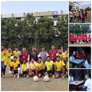 Sports committee organized the Inter House Football and Carrom (Boys & Girls) tournament