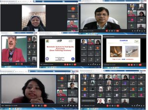 The National webinar was conducted by the Department of Science