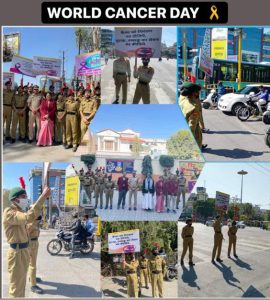 NCC Committee Conducted cancer awareness program on the Occasion of world cancer day
