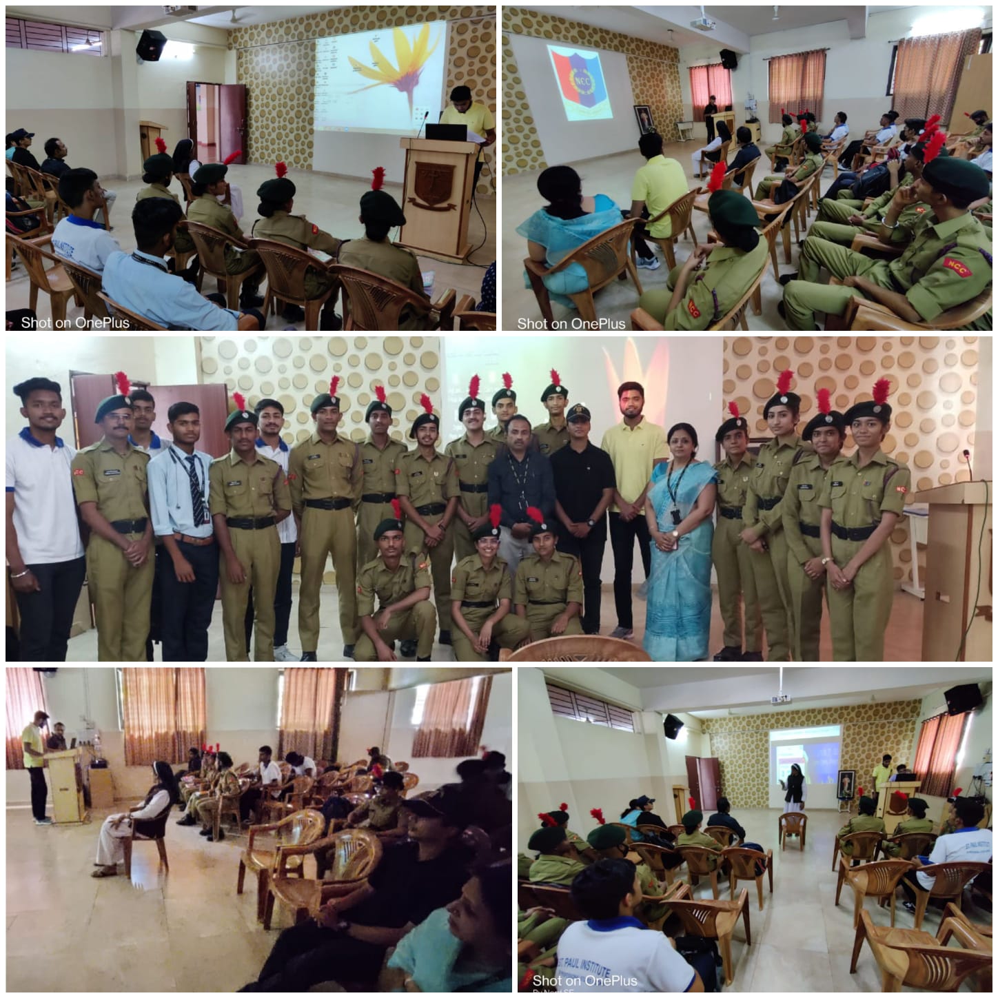 NCC Committee Conducted sessions on Role of Youth in Progress of Country by Our Pass out NCC Cadets