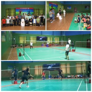 The Sports Committee organized open Badminton League Tournament for both Boys & Girls